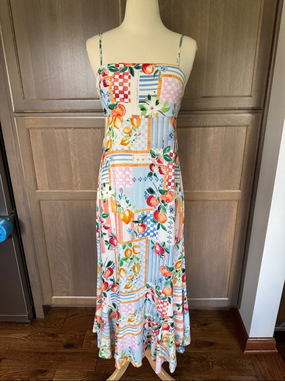 PAPER HEART - fruit pattern dress